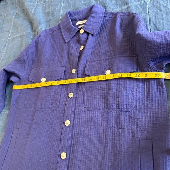 NWOT Madewell Superoversized Shirt Jacket Size Small - Picture 12 of 13
